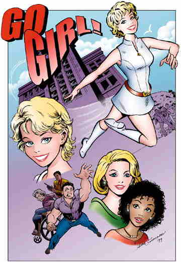 GoGirl Comic Cover