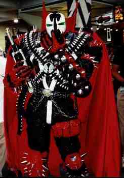 Someone dressed as Spawn