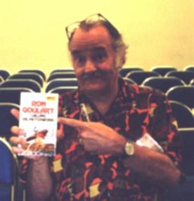 Ron Goulart with a DAW book