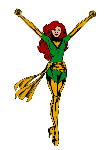 the Phoenix costume