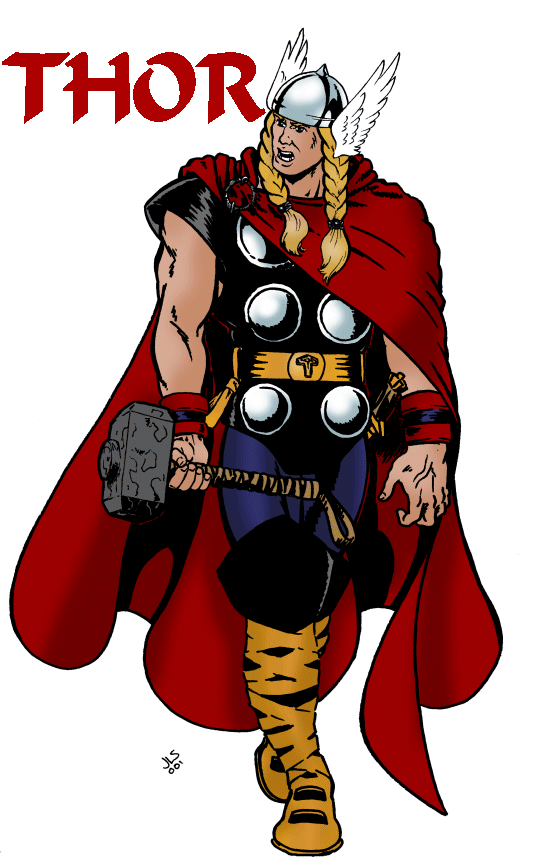 Joe's Thor costume