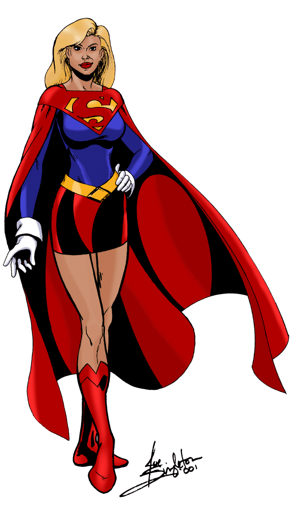 Joe's Supergirl Costume