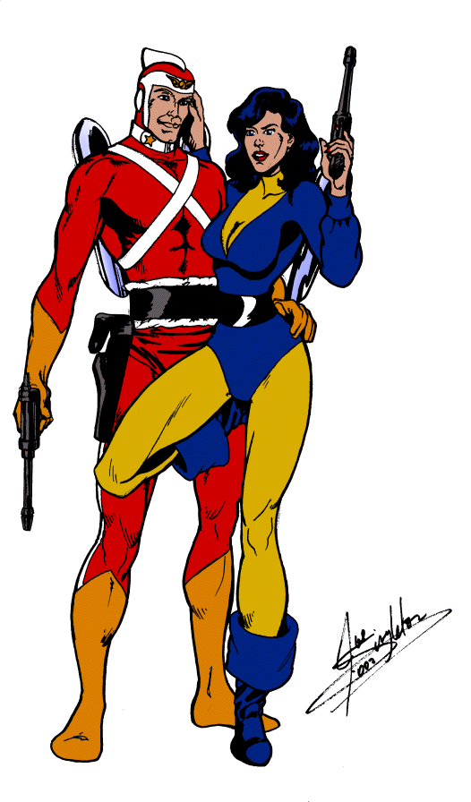 Adam Strange & Alanna