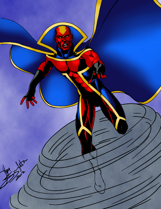 Joe's Red Tornado Costume