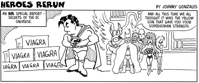 Heroes Rerun strip