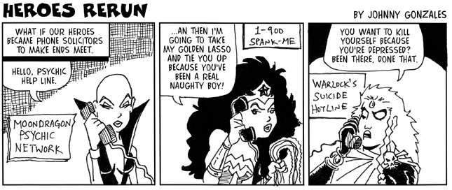 Heroes Rerun strip