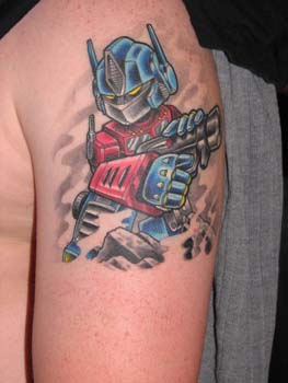 Transformers tattoo