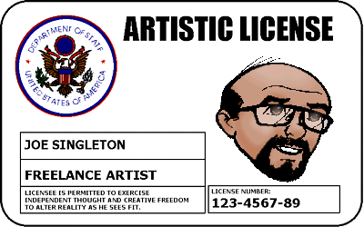 Artistic License by Joe Singleton